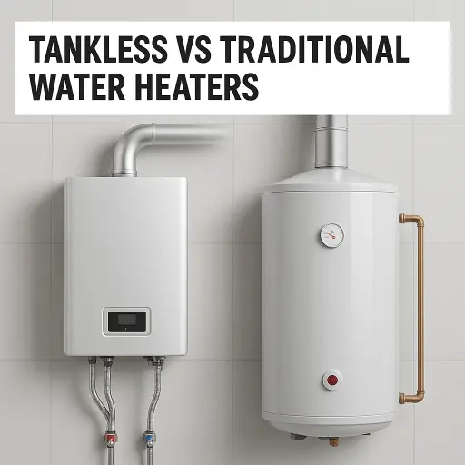 tankless vs traditional water heaters which one saves you more money