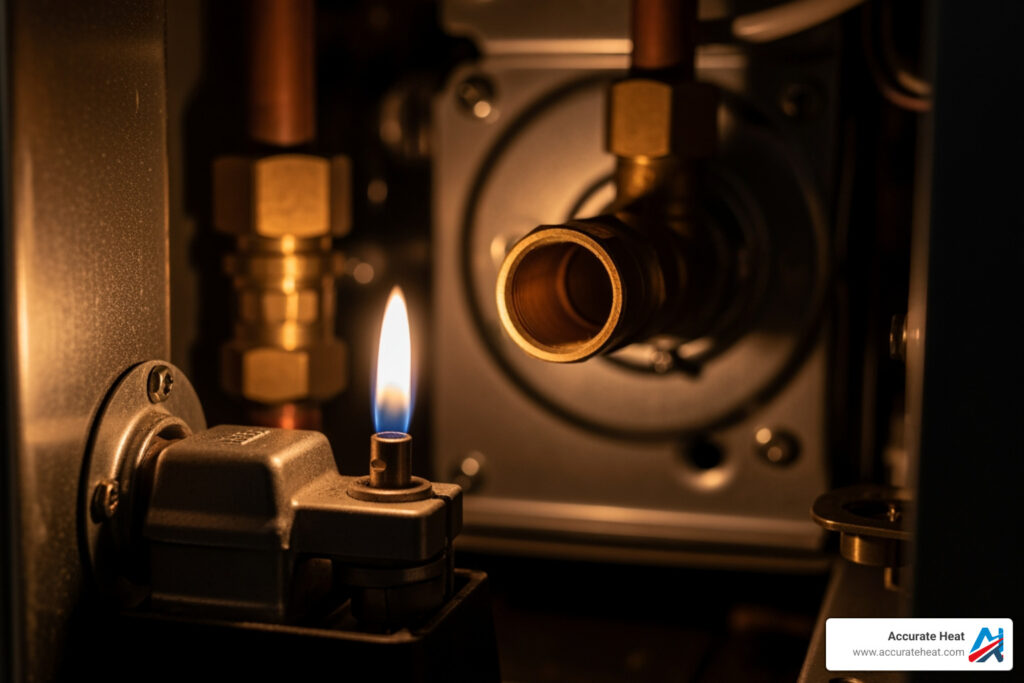 Boiler pilot light