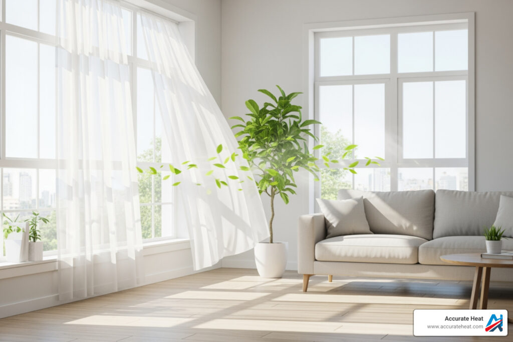 cleaning air in home