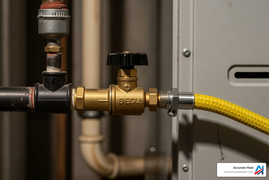 furnace gas valve repair