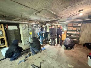 Radiator heating repair